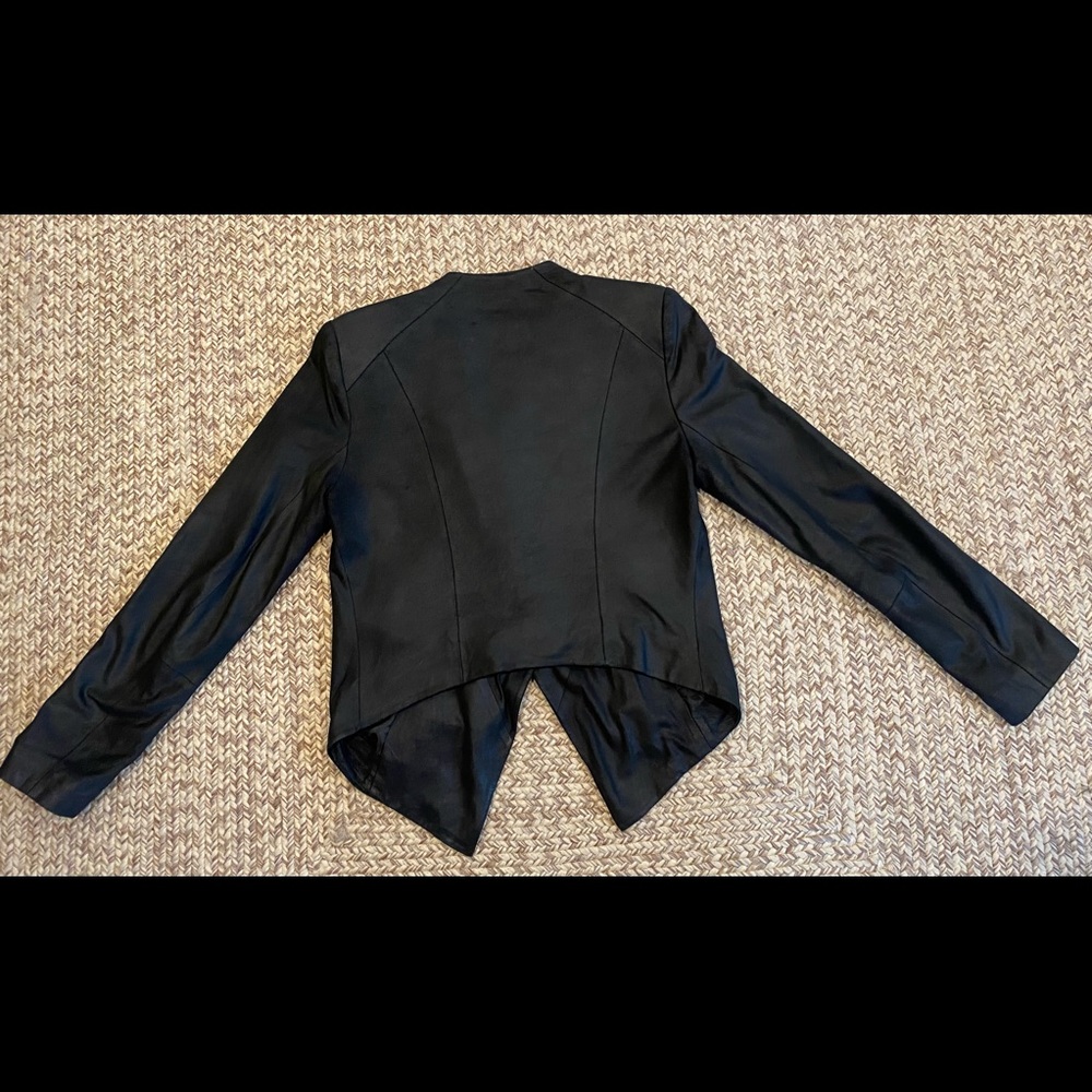 BB Dakota black leather jacket, size M - Picture 3 of 5